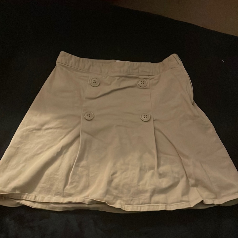 Khaki skirt
